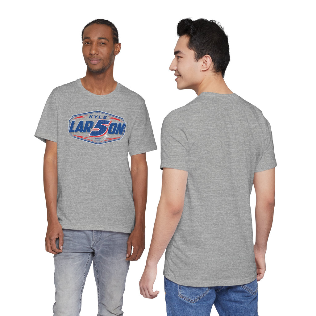 Hendrick Motorsports Kyle Larson #5 Dark Shield Signature T-Shirt