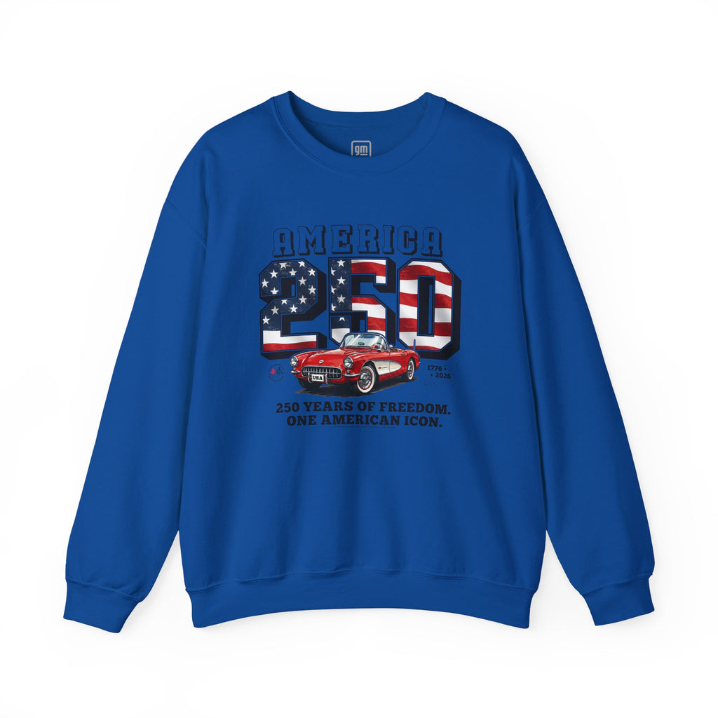Corvette America 250 "250 Years of Freedom" Premium C1 Graphic Crewneck Sweatshirt