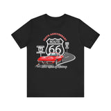 C2 Corvette Route 66 100th Anniversary Short Sleeve Tee – Legends of the Road, Perfect for the Corvette Fan