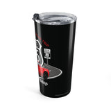 C6 Corvette Club Road Trip Route 66 20oz Black Travel Tumbler – 2,448 Miles of History