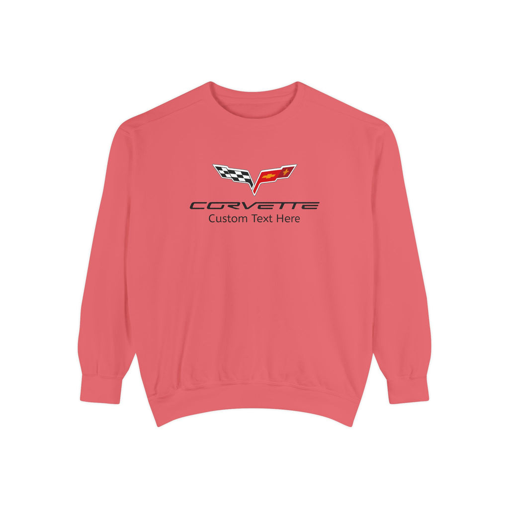 Personalized C6 Corvette Comfort Colors® Unisex Garment-Dyed Premium  Sweatshirt, Cotton Blend, Relaxed Fit, Chevrolet Enthusiasts, Official Licensed Apparel, Custom Gift for Him or Her