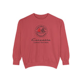 Personalized C1 Corvette Comfort Colors® Unisex Garment-Dyed Premium Sweatshirt, Relaxed Fit, Chevrolet Car Enthusiasts, Official Licensed Apparel, Custom Gift For Him Or Her