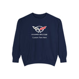 Personalized C5 Corvette Comfort Colors® Unisex Garment-Dyed  Premium Sweatshirt, Cotton Blend, Relaxed Fit, Chevrolet Enthusiasts, Official Licensed Apparel, Unique Gift for Him or Her