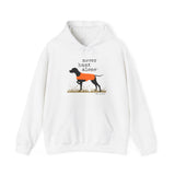 Dog is Good Never Hunt Alone Adult Fleece Hoodie, Perfect for the Serious Dog Lover