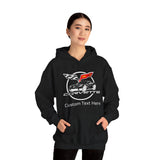 C6 Corvette Personalized Custom Car Color Cotton Blend Hooded Sweatshirt - TRANSPARENT