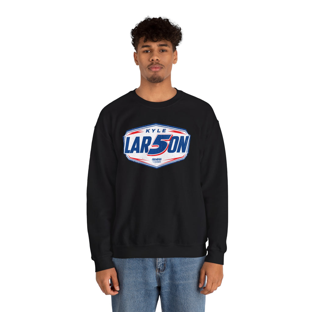 Hendrick Motorsports Kyle Larson #5 Shield Fill Crewneck Sweatshirt