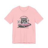 Pink Cadillac Route 66 100th Anniversary Short Sleeve Tee – Legends of the Road