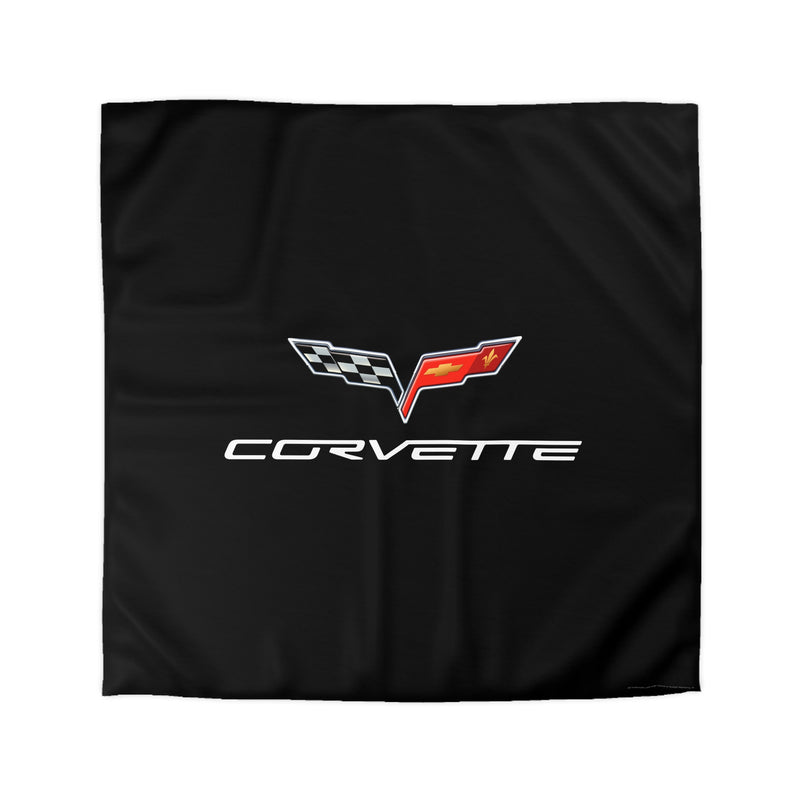 Corvette C6 Microfiber Black Duvet Cover – Sleek Style for Car Lovers