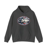 Shelby GT350 "Red. White. Shelby." America 250 Oval Pullover Hoodie