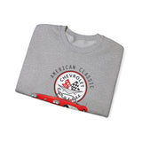 C1 Corvette American Classic Emblem Cotton Blend Sweatshirt – Legends of the Road, Perfect for the Corvette Fan
