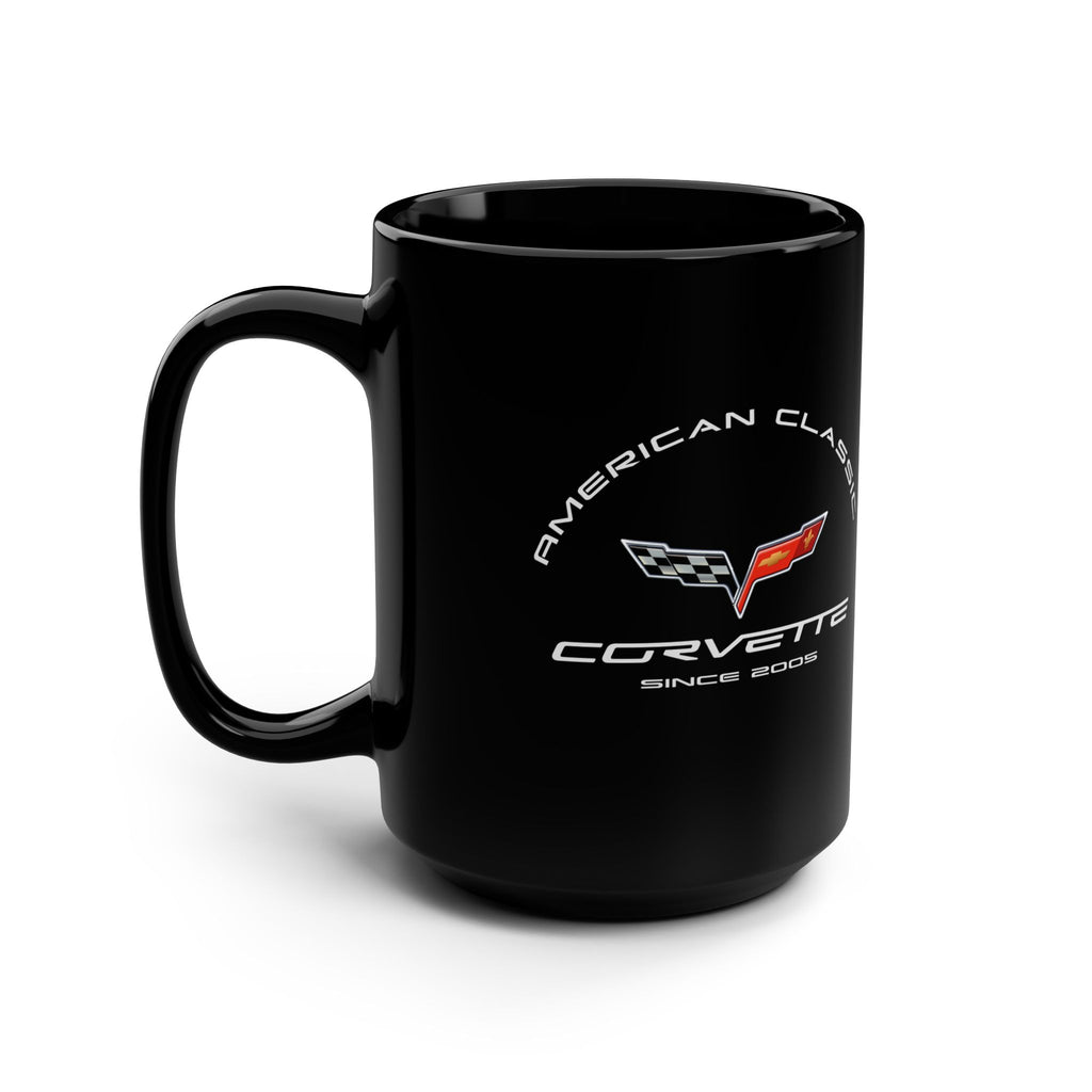 C6 Corvette American Classic 15oz Black Coffee Mug – Since 2005
