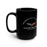 C6 Corvette American Classic 15oz Black Coffee Mug – Since 2005