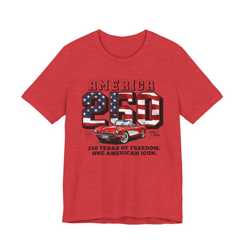 Corvette America 250 "One American Icon" Premium C1 Short-Sleeve Tee