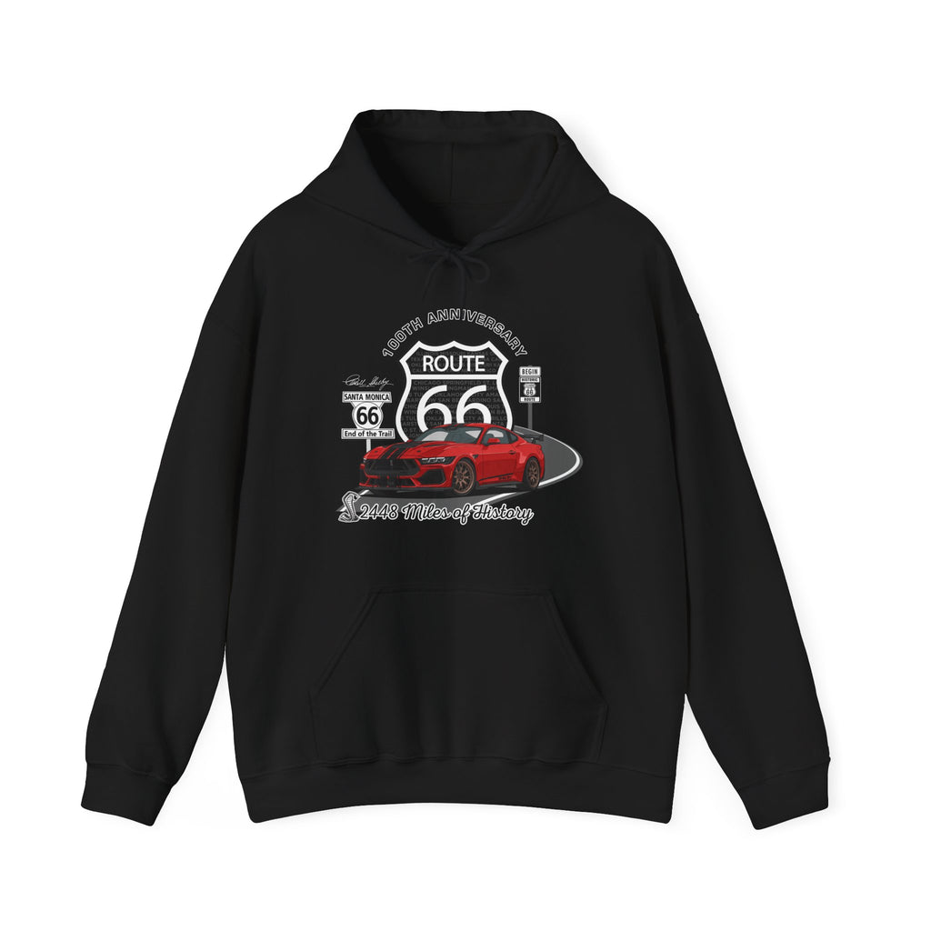 Shelby 2020 GT500 Route 66 100th Anniversary Hooded Sweatshirt – Classic Fit