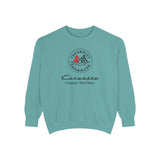 Personalized C1 Corvette Comfort Colors® Unisex Garment-Dyed Premium Sweatshirt, Relaxed Fit, Chevrolet Car Enthusiasts, Official Licensed Apparel, Custom Gift For Him Or Her