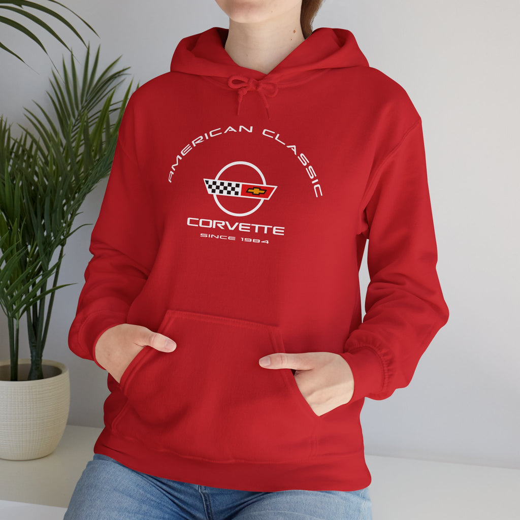 C4 Corvette Heavy Blend Kapuzenpullover, perfekt für kühle, frische Tage