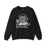 Shelby GT350 Route 66 100th Anniversary Crew Neck Sweatshirt-Legends of the Road, Shelby Fan Favorite
