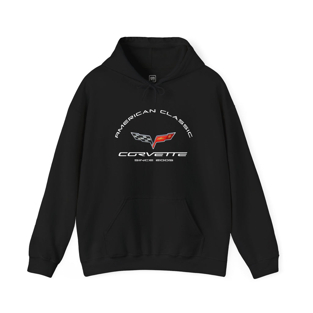 C6 Corvette Heavy Blend Hooded Sweatshirt, perfect for cool crisp days - TRADEMARK test