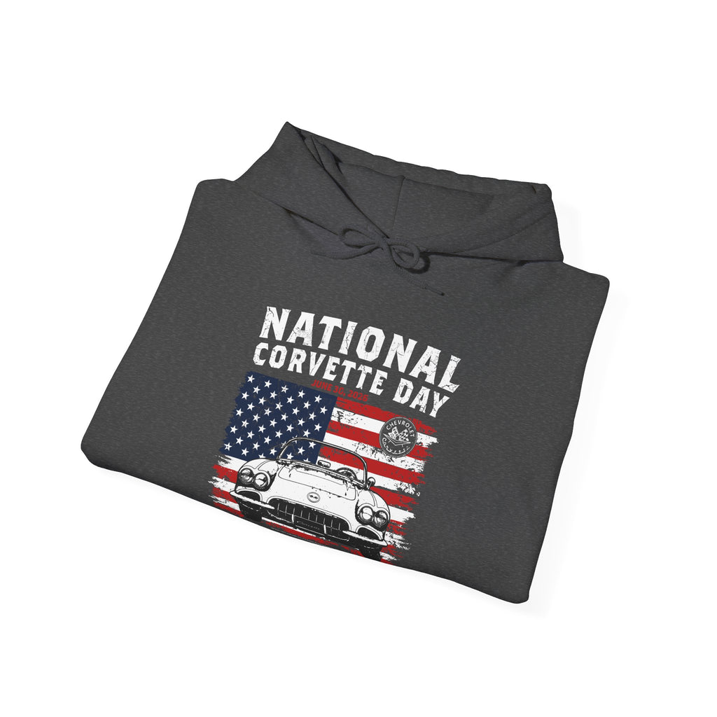 National Corvette Day 2026 Hooded Sweatshirt – Limited Edition (Through June 30, 2026)
