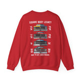 Chevrolet C10 Square Body Legacy Crew Neck Sweatshirt – Evolution of an American Classic