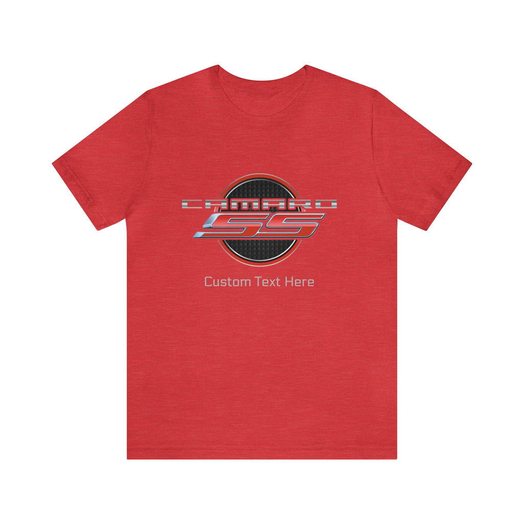 Camaro SS Personalized Jersey Short Sleeve Tee, Perfect for the Camaro Fan