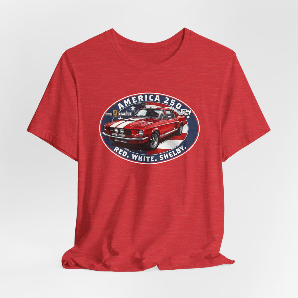 Shelby America 250 "250 Years of Freedom" Premium GT500 Oval Short-Sleeve Tee