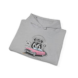 Pink Cadillac Route 66 100th Anniversary Hooded Sweatshirt – Legends of the Road