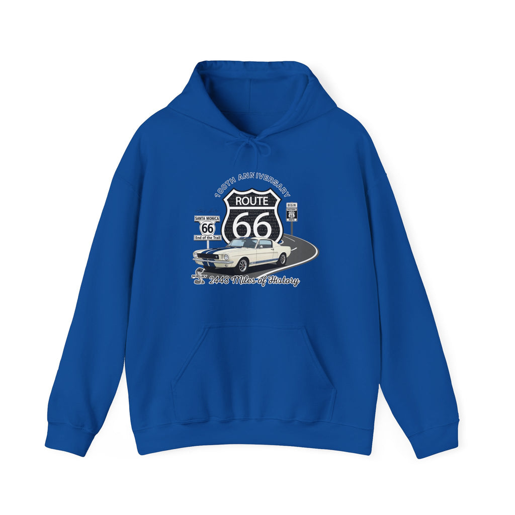 Shelby GT350 Route 66 100th Anniversary Hooded Sweatshirt – Classic Fit