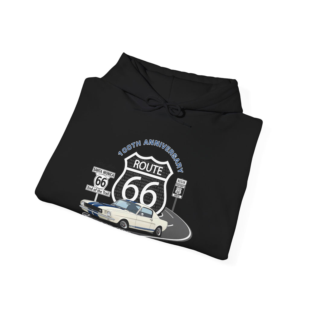 Shelby GT350 Route 66 100th Anniversary Hooded Sweatshirt – Classic Fit