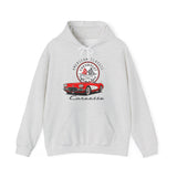 C1 Corvette American Classic Emblem Cotton Blend Hooded Sweatshirt – Legends of the Road, Perfect for the Corvette Fan