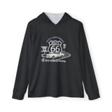Shelby GT350 Route 66 100th Anniversary Performance Hooded Long Sleeve Shirt-Legends of Route 66, Shelby Fan Favorite