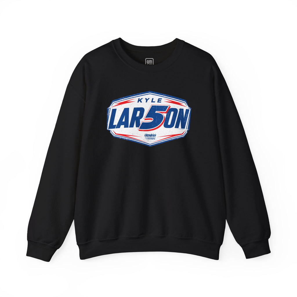 Hendrick Motorsports Kyle Larson #5 Shield Fill Crewneck Sweatshirt