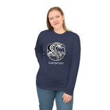 Team Shelby Cobra Circle Logo SS Personalized Unisex Performance Long Sleeve Shirt, UPF 40+ UV Protection, Customizable, Shelby Enthusiasts Gifts