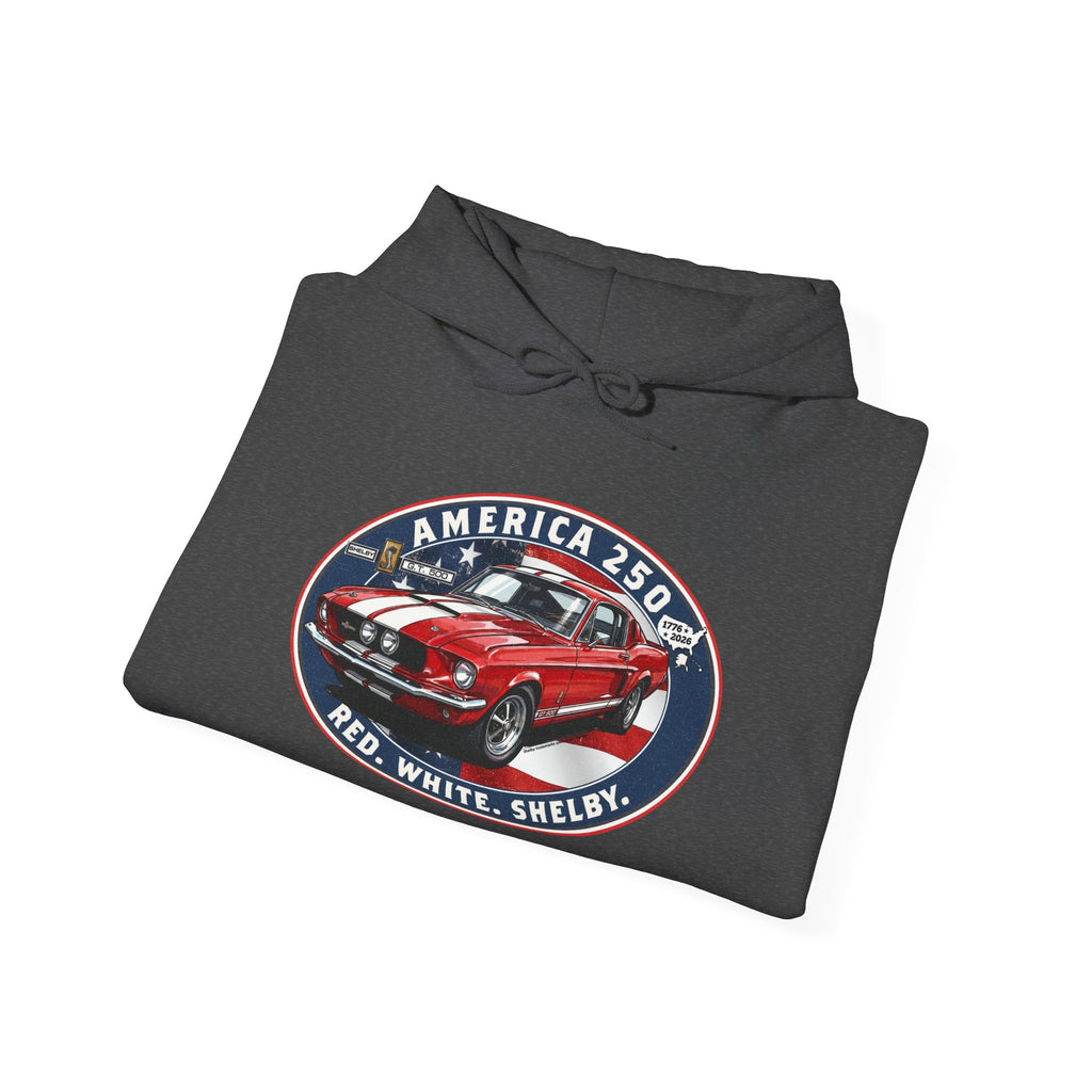 Shelby America 250 "250 Years of Freedom" Premium 1967 GT500 Oval Graphic Pullover Hoodie