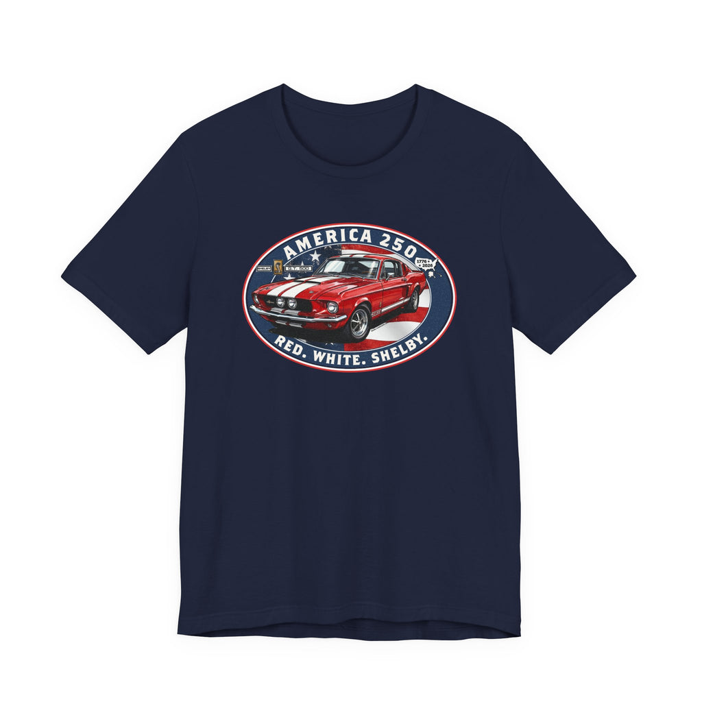 Shelby America 250 "250 Years of Freedom" Premium GT500 Oval Short-Sleeve Tee