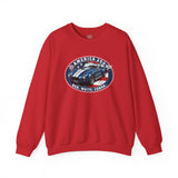 Shelby Blue Cobra 427 "Red. White. Cobra." America 250 Oval Crewneck Sweatshirt