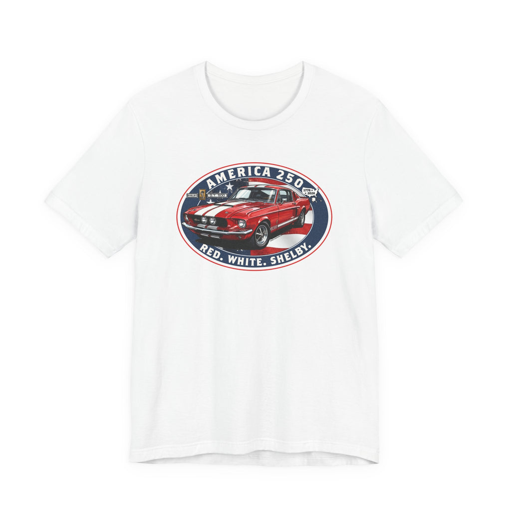 Shelby America 250 "250 Years of Freedom" Premium GT500 Oval Short-Sleeve Tee
