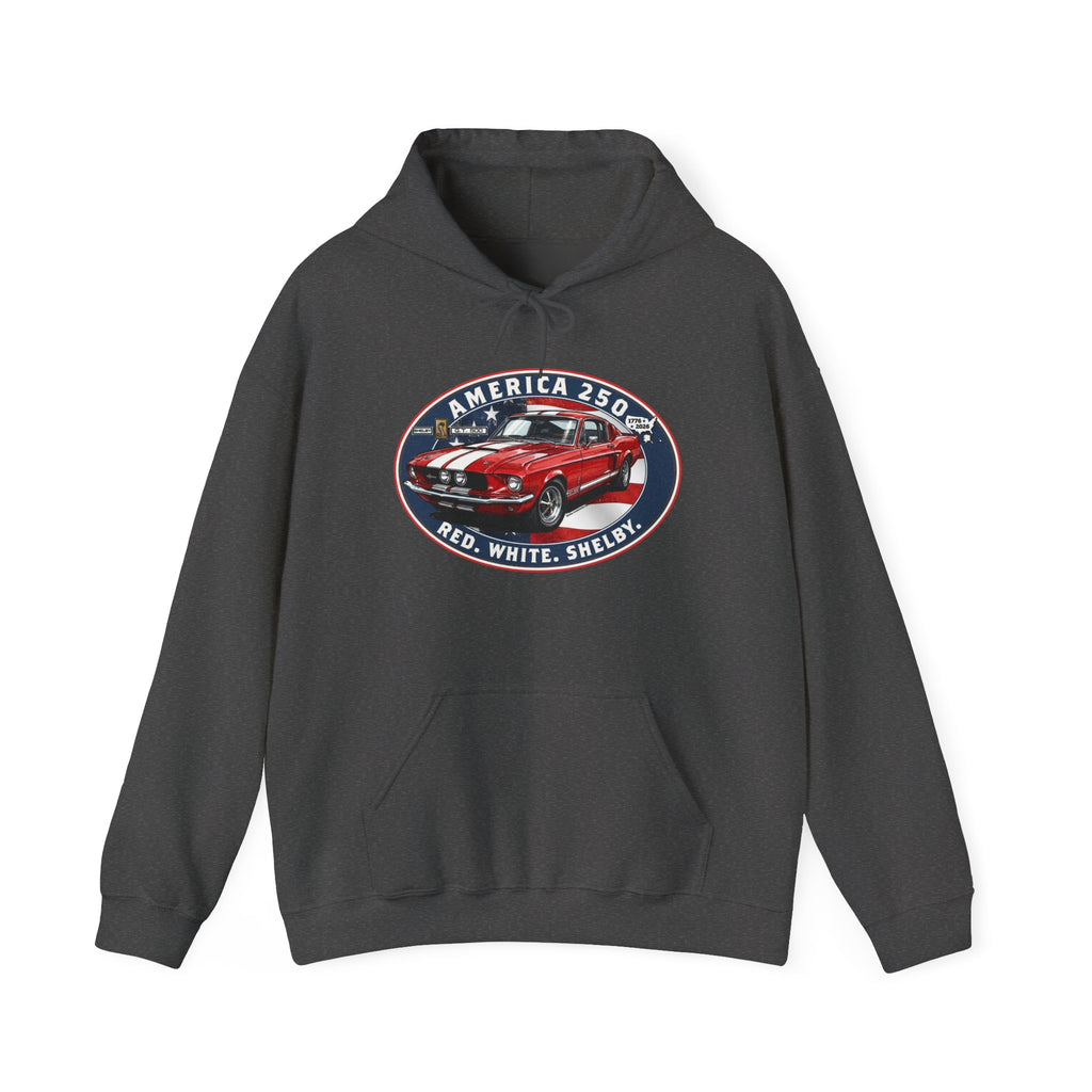 Shelby America 250 "250 Years of Freedom" Premium 1967 GT500 Oval Graphic Pullover Hoodie