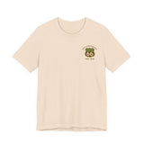 Legends of Route 66 100th Anniversary Landmark Collage Design Cotton Front and Back Printed Short Sleeve Tee
