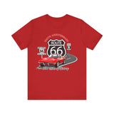 C2 Corvette Route 66 100th Anniversary Short Sleeve Tee – Legends of the Road, Perfect for the Corvette Fan