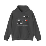 Camaro ZL1 Personalized Racing Flag Logo Fleece Hoodie, Perfect for the Camaro Fan