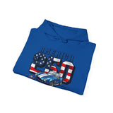 Shelby America 250 "Red. White. Cobra." Premium Cobra 427 Graphic Pullover Hoodie