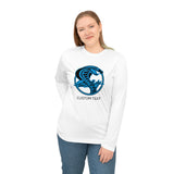 Team Shelby Cobra Circle Logo SS Personalized Unisex Performance Long Sleeve Shirt, UPF 40+ UV Protection, Customizable, Shelby Enthusiasts Gifts