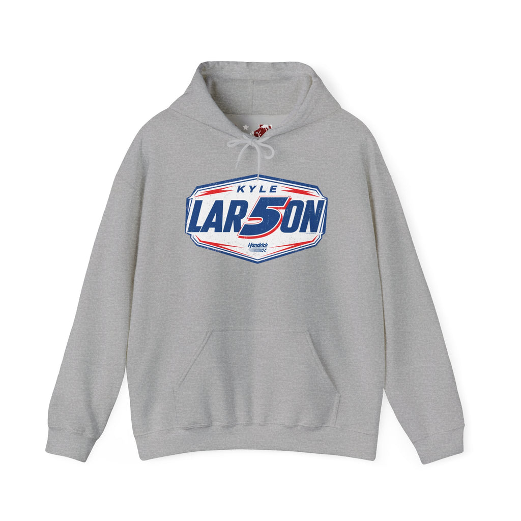 Hendrick Motorsports Kyle Larson #5 Shield Badge Hoodie