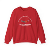 C6 Corvette Crew Neck Long Sleave Heavy Duty Sweatshirt, perfect for cool crisp days