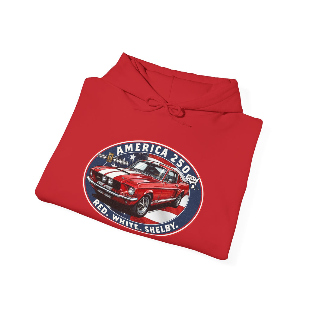 Shelby America 250 "250 Years of Freedom" Premium 1967 GT500 Oval Graphic Pullover Hoodie