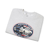 Shelby GT350 "Red. White. Shelby." America 250 Oval Crewneck Sweatshirt