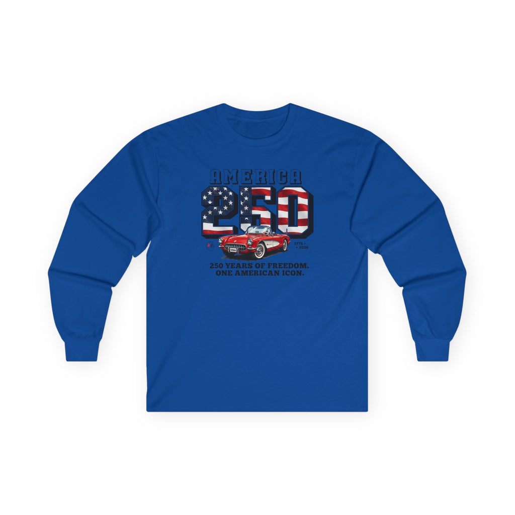 Corvette C1 America 250 "250 Years of Freedom" Premium  Long-Sleeve Tee