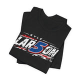 Hendrick Motorsports Kyle Larson #5 Speed Slash Distressed T-Shirt