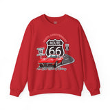 C2 Corvette Route 66 100th Anniversary Cotton Blend Sweatshirt – Legends of the Road, Perfect for the Corvette Fan
